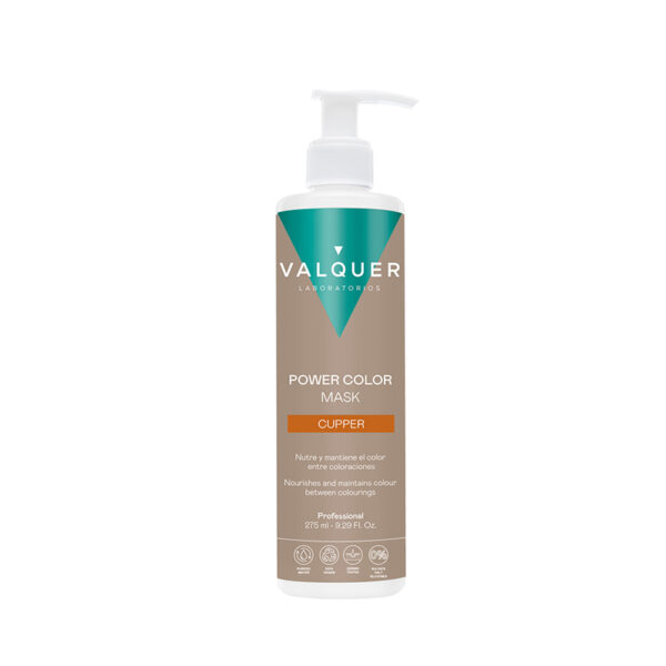 Valquer | Power Color 0% | Mascarilla cobre sin sulfatos - 275ml