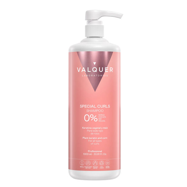 Valquer | Special Curls | Champú para cabellos rizados - 1000ml