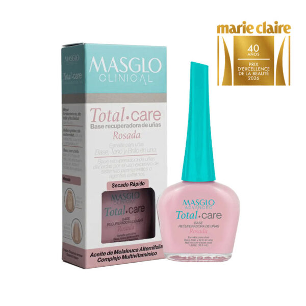 Masglo | Advanced | Base tratamiento Total.Care - Rosada - 13,5ml