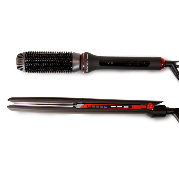 Corioliss | Kit plancha C3 + Cepillo eléctrico Hot Brush