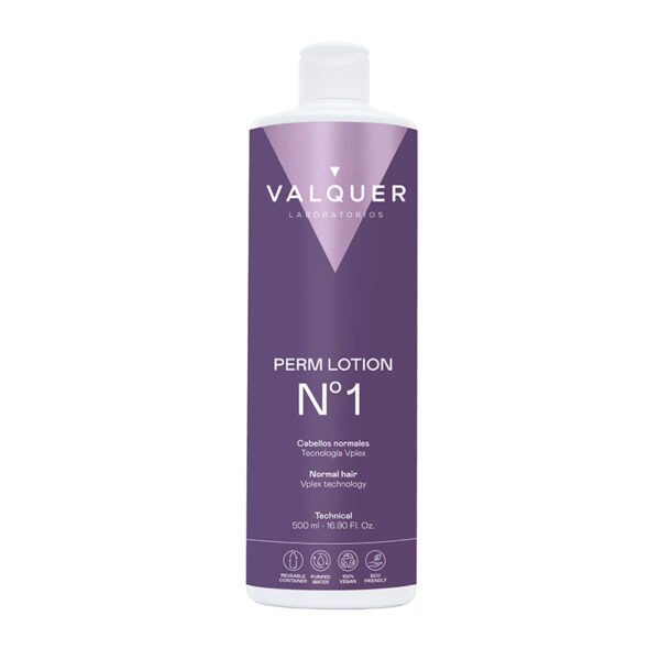 Valquer | Liquido de permanente Nº 1 – cabellos normales – 500ml