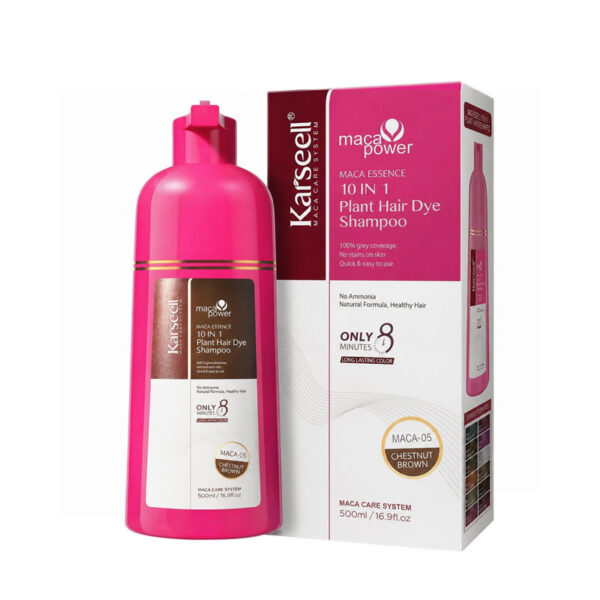 Karseell | Champú hidratante 10 en 1 Castaño - 500ml