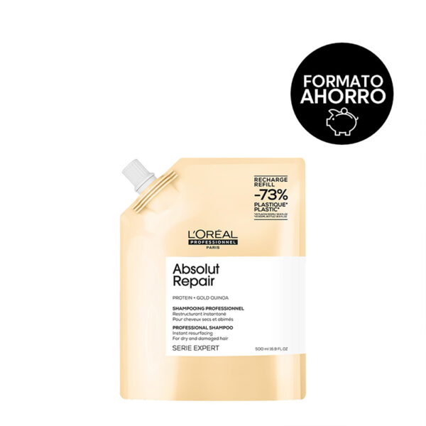 L’Oréal Professionnel | Serie Expert | Absolut Repair Recarga Champú - 500ml