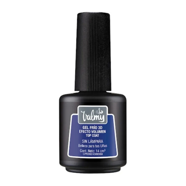 Valmy | Gel Frío 3D Efecto Volumen Top Coat - 14 ml