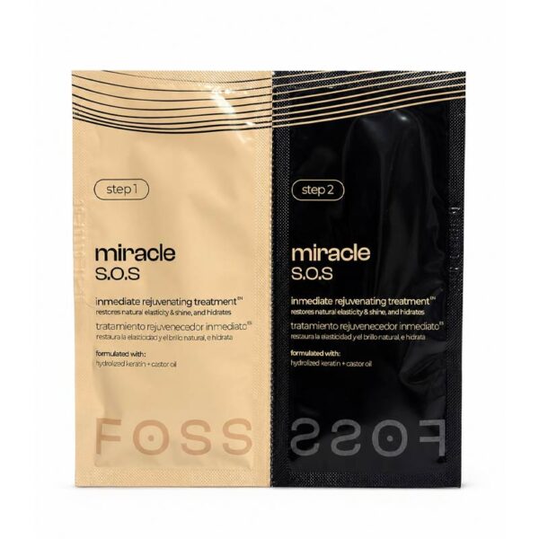 FOSS | Miracle S.O.S | Lifting capilar tratamiento reparador – 2 x 15ml